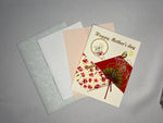 Load image into Gallery viewer, Handmade Greeting Card &quot;Red Crane (Mother&#39;s Day)
