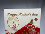 Load image into Gallery viewer, Handmade Greeting Card &quot;Red Crane (Mother&#39;s Day)
