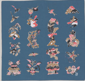 Handkerchief  / Letter of Four Seasons 2(16.5 inch)