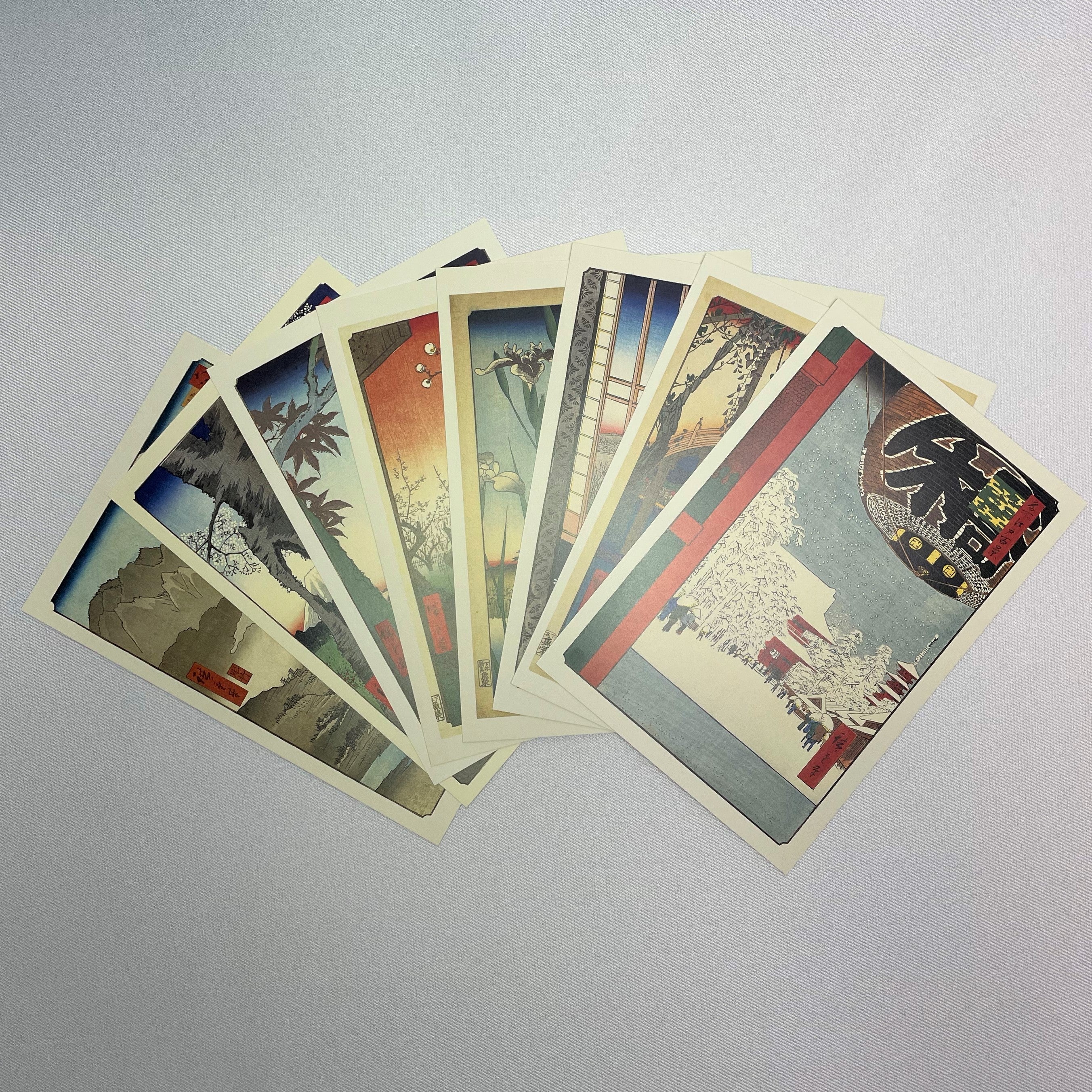 Post Cards Set of 36 Views of Mt. Fuji