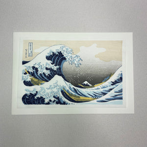 Woodblock Print Post Card (Great Wave)