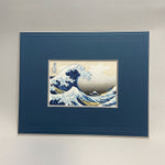 Load image into Gallery viewer, Small Framed Woodblock Print (Great Wave)
