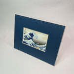 Load image into Gallery viewer, Small Framed Woodblock Print (Great Wave)
