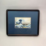 Load image into Gallery viewer, Small Wood Framed Woodblock Print (The Great Wave Off Kanagawa)
