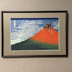 Load image into Gallery viewer, The Red Mt. Fuji (Woodblock Print)
