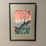 Load image into Gallery viewer, Plum Garden Kameido (Woodblock Print)
