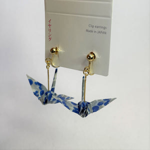 orizuru earrings japan traditional crafts