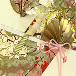 Load image into Gallery viewer, Handmade Greeting Card &quot;Pink Crane (Thank you)&quot;
