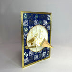 Load image into Gallery viewer, Handmade Greeting Card &quot;Crane &amp; Traditional Design&quot;
