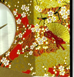 Load image into Gallery viewer, Handmade Greeting Card &quot;Red Crane Folding Screen&quot;
