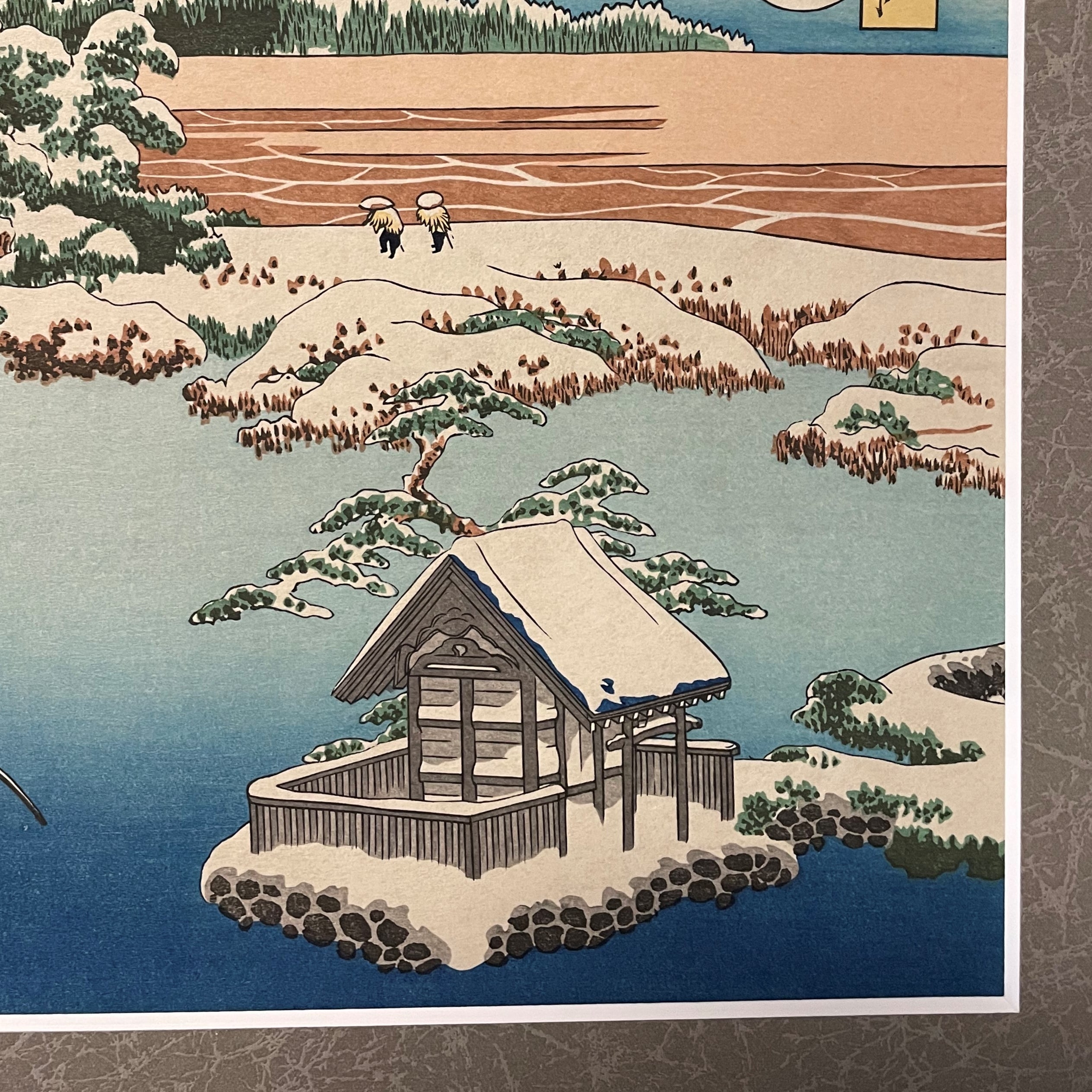 The series of Snow, Moon and Flower (Setsugekka) 3 sets (Woodblock Print)