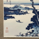 Load image into Gallery viewer, Lake Suwa in Shinano Province (Woodblock Print)
