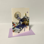 Load image into Gallery viewer, Handmade Greeting Card &quot;Blue Crane&quot;

