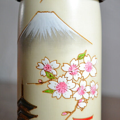 Usaburo 卯三郎 Kokesi (Traditional Doll)  "Mt. Fuji / Kimono"