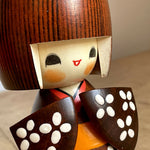 Load image into Gallery viewer, Usaburo 卯三郎 Kokesi (Traditional Doll)  &quot;Little Sleeve&quot;
